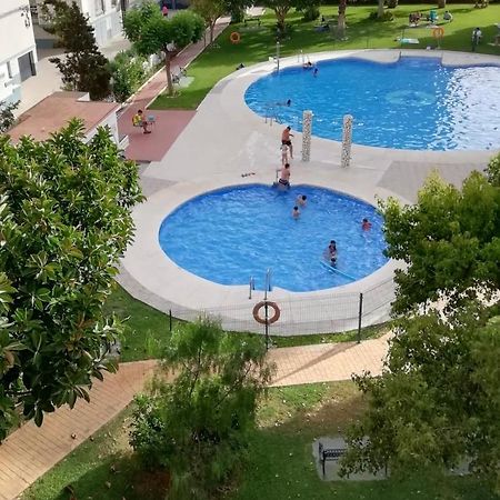 Piso Con Piscina Primera Linea De Playa Apartment Torre Del Mar Ngoại thất bức ảnh